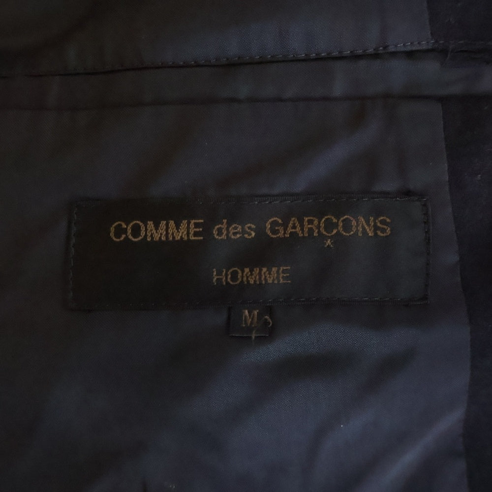 COMME des GARCONS HOMME(コムデギャルソンオム) ウール テーラードジャケット ブラック HJ-08039M