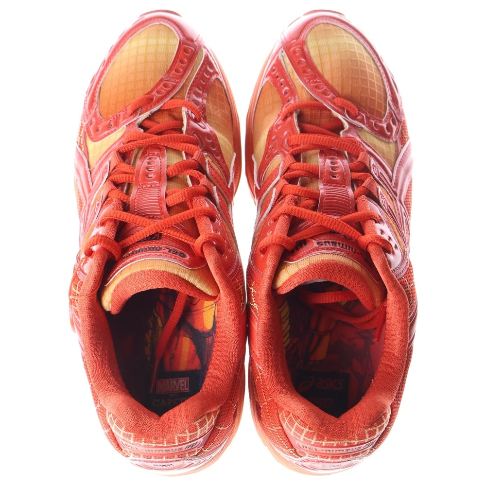 ASICS(アシックス) ×KITH ×Marvel ×Capcom GEL-NIMBUS 10.1 キス マーベル カプコン ゲルニンバス10.1 ローカットスニーカー オレンジ US9/27.0cm 1203B014