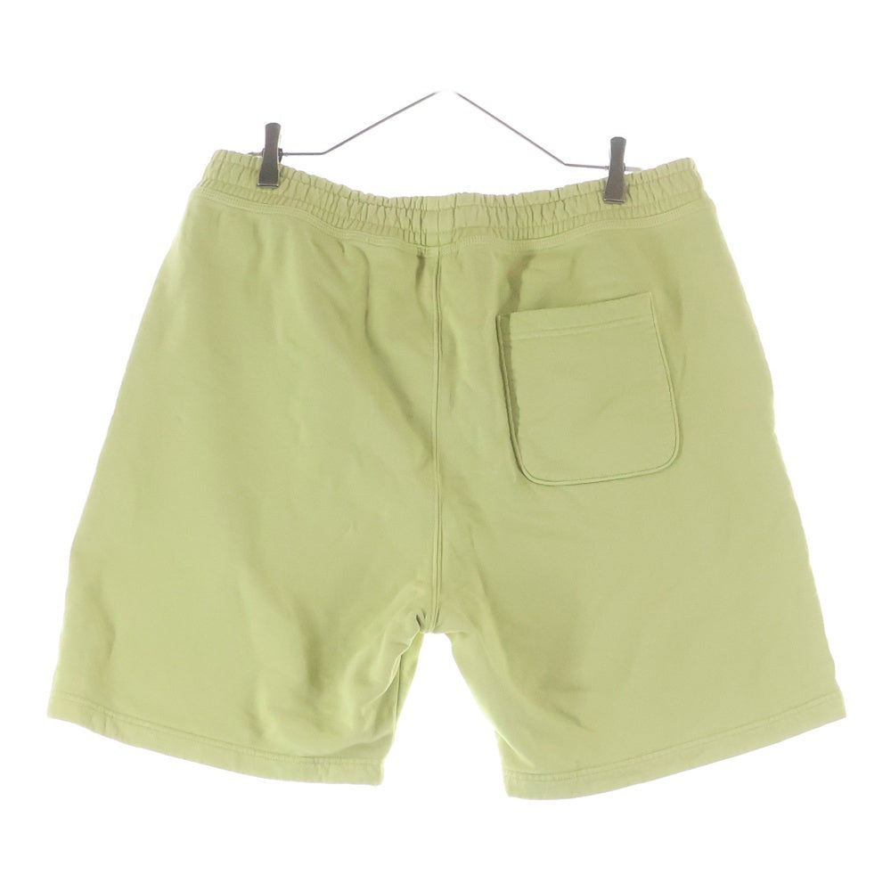 STUSSY(ステューシー) Stock Logo Shorts ストックロゴ スウェット ショーツ ライムグリーン