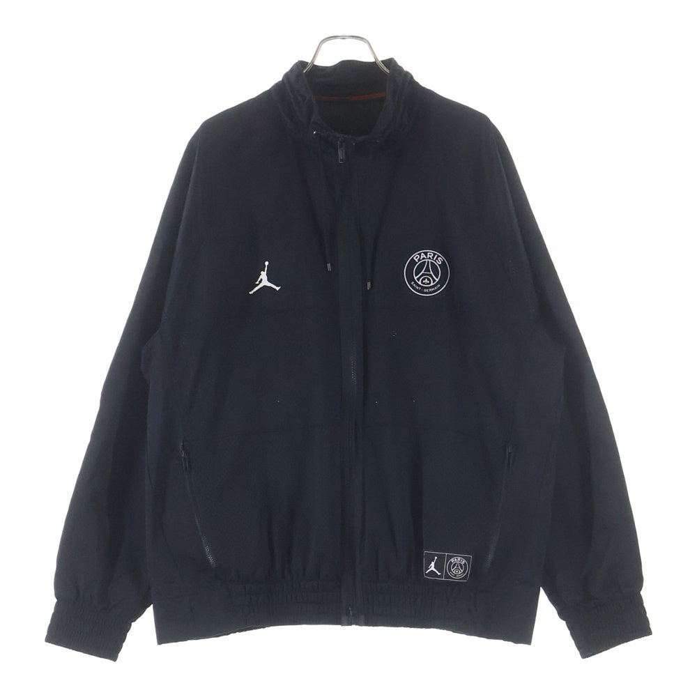NIKE(ナイキ) パリサンジェルマン ロゴワッペン ジップアップジャケット BQ8369-010 ブラック