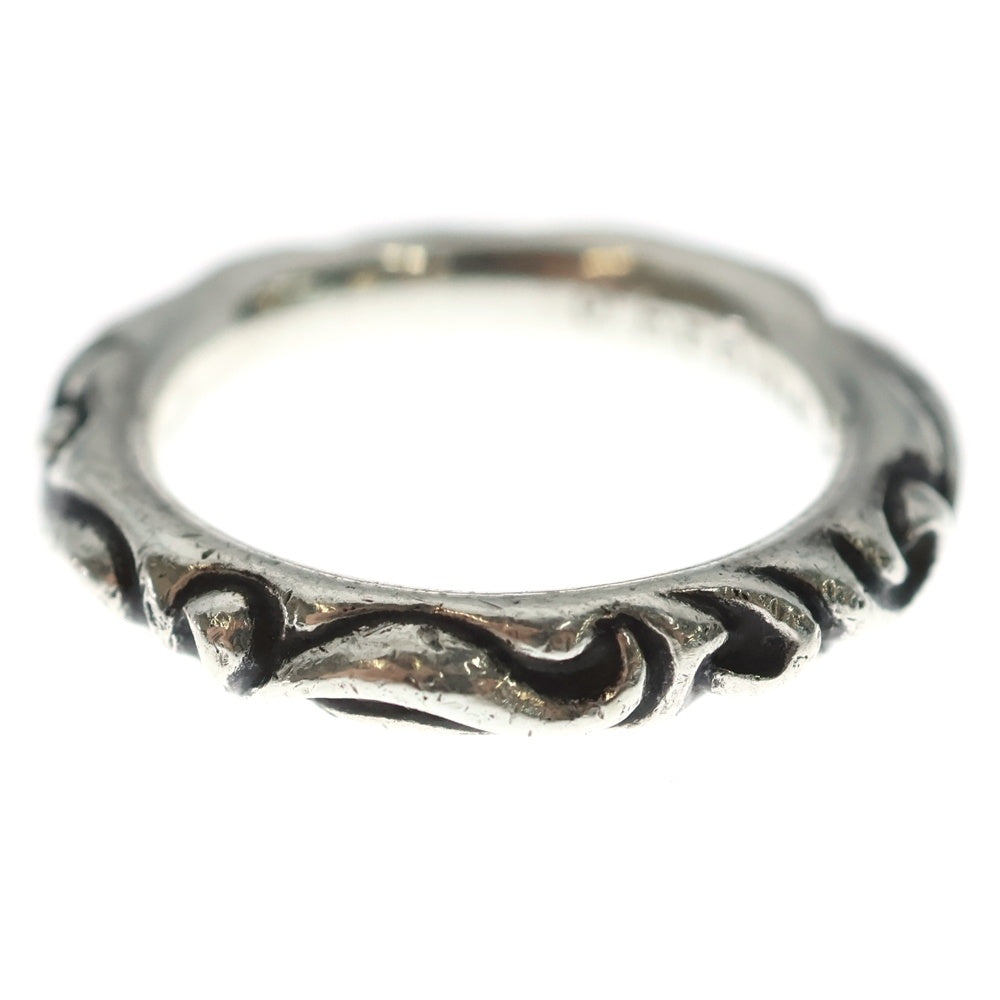 CHROME HEARTS(クロムハーツ) SCRL BAND スクロールバンド リング シルバー BCA351