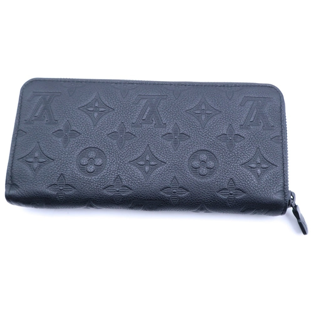 LOUIS VUITTON(ルイヴィトン) アンプドレザー ジッピーウォレット ホリゾンタル ブラック M14847