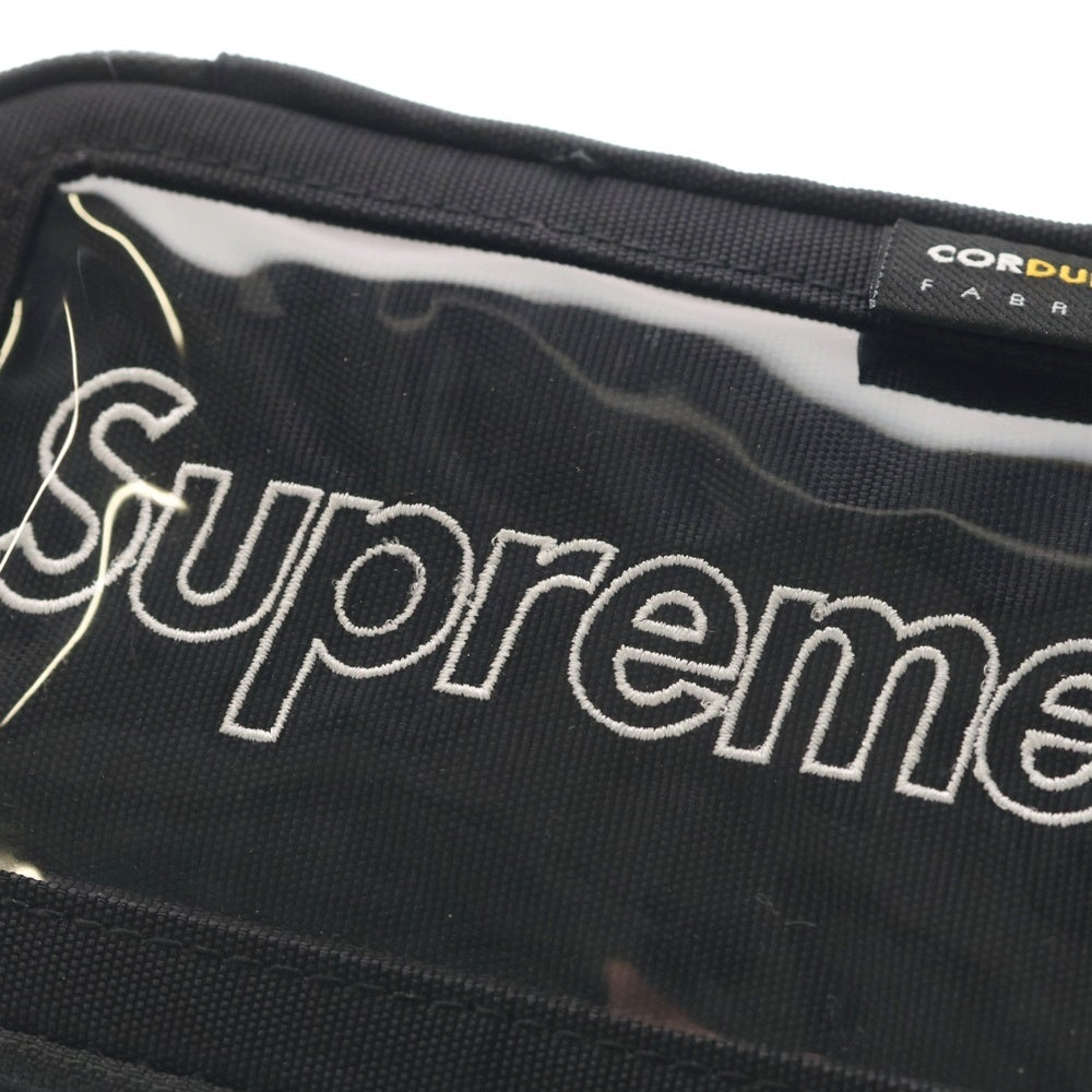 SUPREME(シュプリーム) 19AW Small Zip Pouch Wallet スモールジップポーチウォレット ブラック
