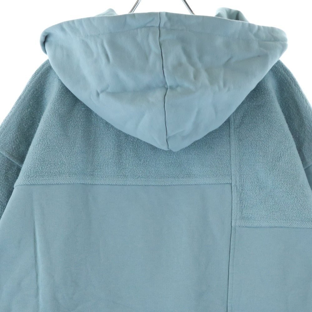 KITH(キス) × Russell Athletic Revers Patchwork Williams Hoodie ラッセルアスレチック リバース パッチワーク ウィリアムズ プルオーバースウェットパーカー KHM030229