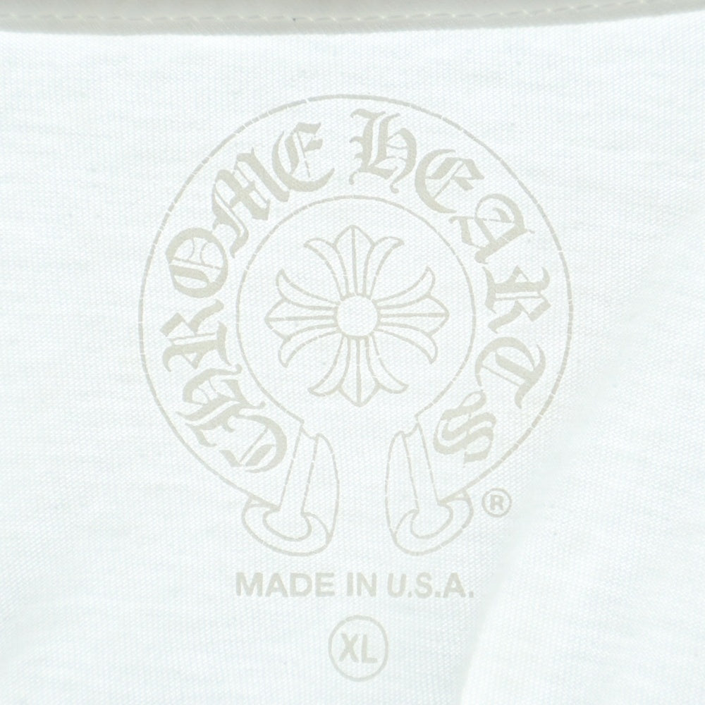 CHROME HEARTS(クロムハーツ) FOTI S/S TEE フォティ ペペ クルーネック 半袖Tシャツ カットソー ホワイト