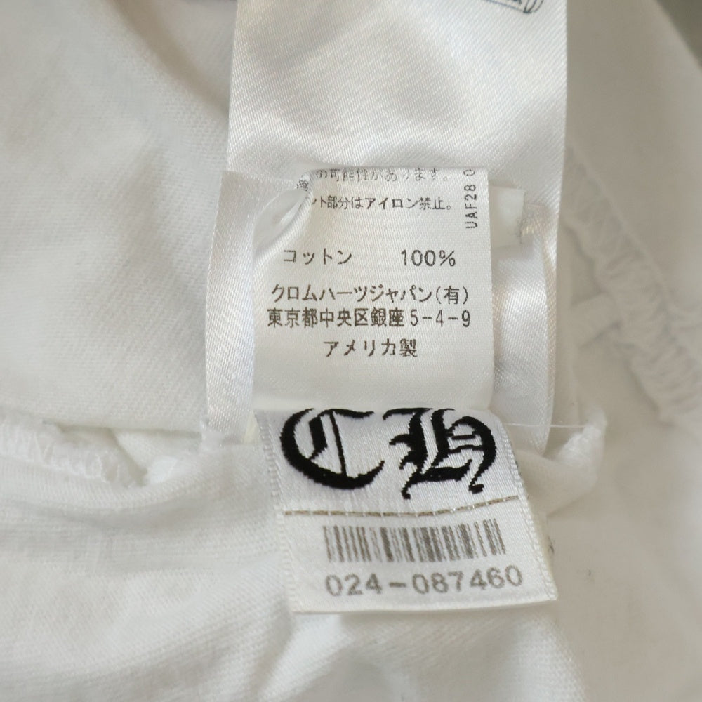 CHROME HEARTS(クロムハーツ) FOTI S/S TEE フォティ ペペ クルーネック 半袖Tシャツ カットソー ホワイト