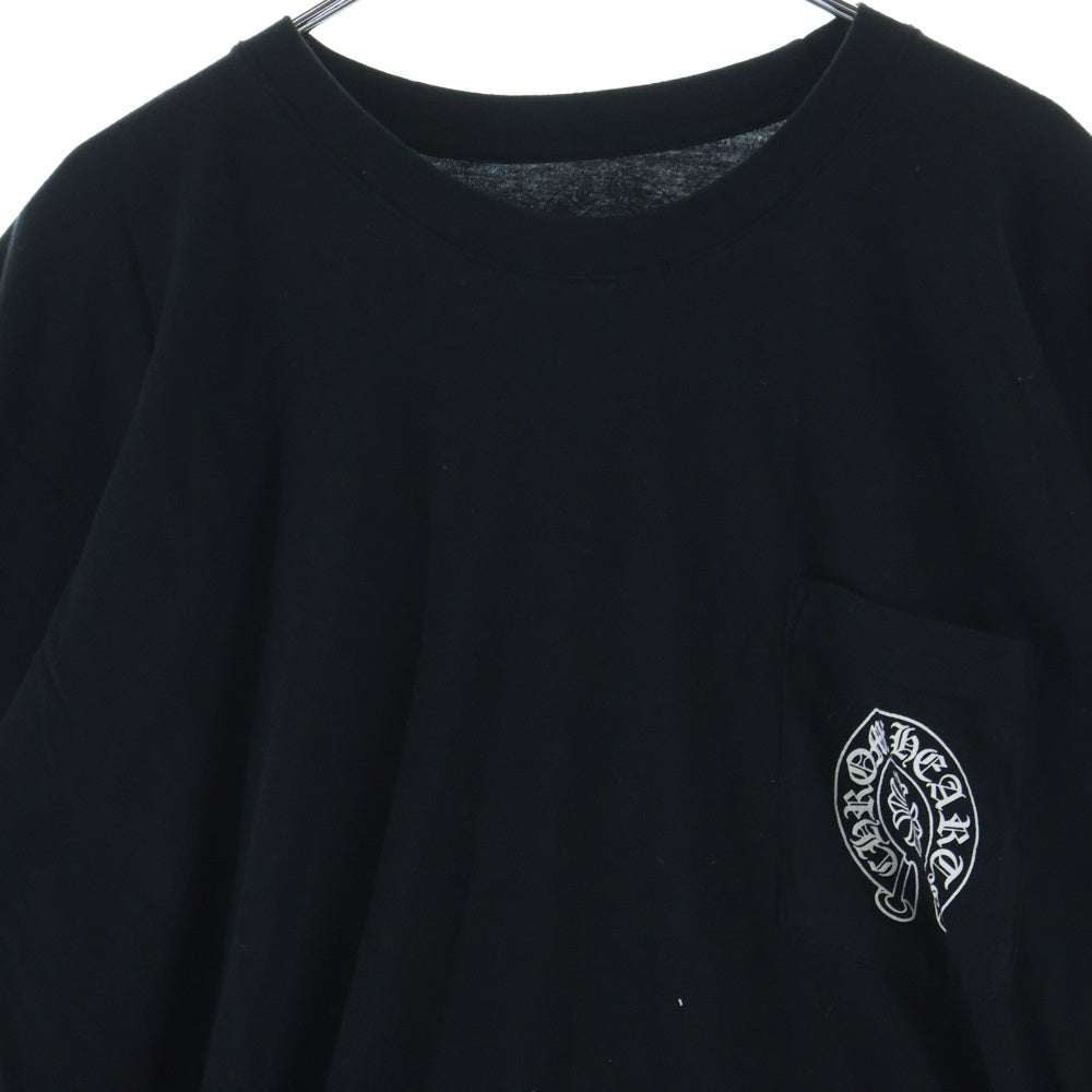 CHROME HEARTS(クロムハーツ) MULTI COLOR HORSE SHOE マルチカラーホースシュー 長袖Tシャツ カットソー ブラック