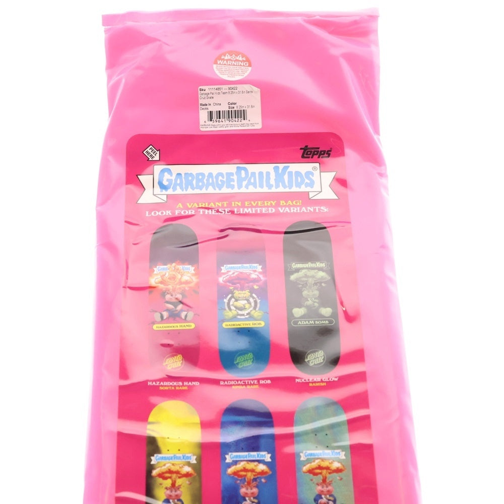SANTA CRUZ(サンタクルーズ) × Garbage Pail Kids Skateboard Deck ガーベッジ・ペール・キッズ ブラインドバック ランダム スケートボード デッキ マルチ