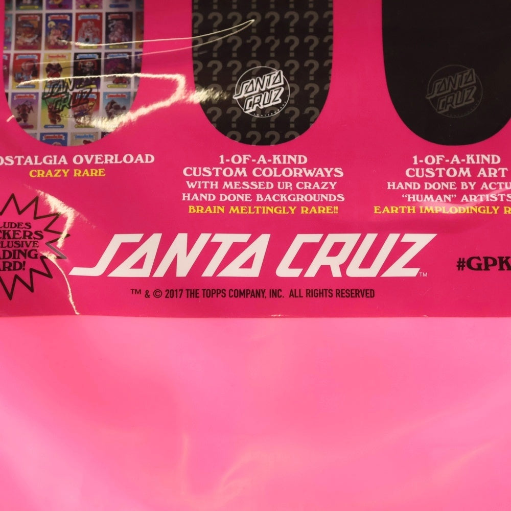 SANTA CRUZ(サンタクルーズ) × Garbage Pail Kids Skateboard Deck ガーベッジ・ペール・キッズ ブラインドバック ランダム スケートボード デッキ マルチ