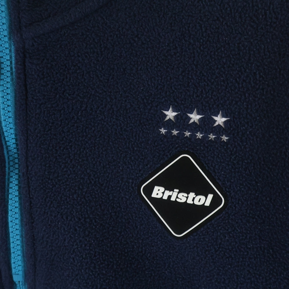F.C.R.B.(エフシーアールビー) POLARTEC FLEECE HALF ZIP STAR HOODY ポーラテック フリース ハーフジップ スター フーディー パーカー FCRB-167021
