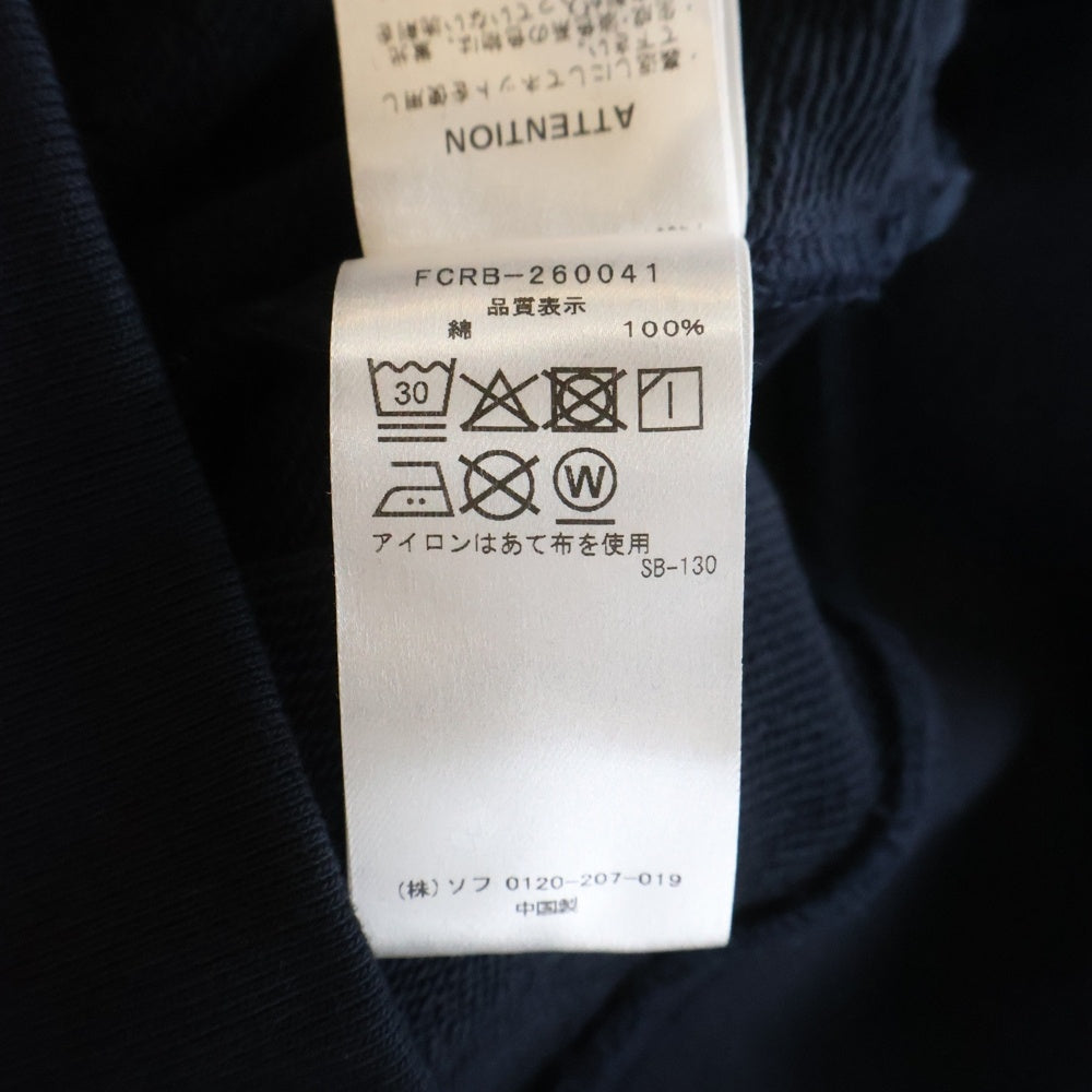 F.C.R.B./F.C.Real Bristol/FCRB(エフシーアールビー/エフシーレアルブリストル) 26SS BANDANA SWEAT HOODIE バンダナ スウェット フーディー プルオーバーパーカー ネイビー FCRB-260041