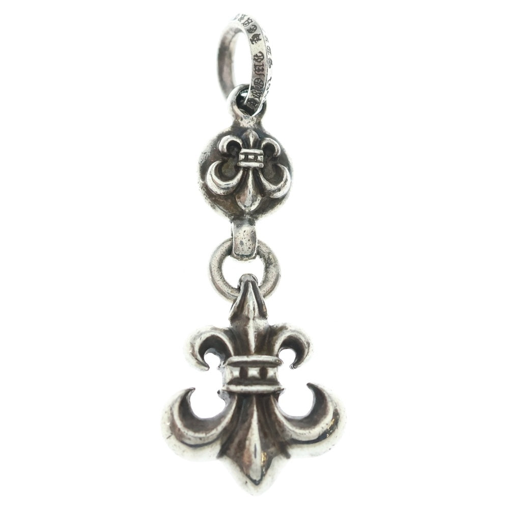 CHROME HEARTS(クロムハーツ) 1BALL BS FLEUR 1ボールBSフレアチャーム ペンダントトップ シルバー BCA198