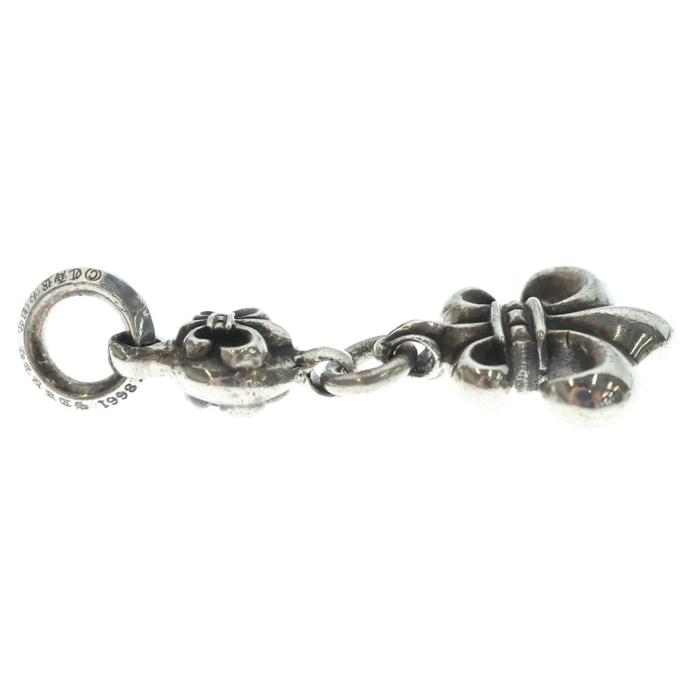 CHROME HEARTS(クロムハーツ) 1BALL BS FLEUR 1ボールBSフレアチャーム ペンダントトップ シルバー BCA198