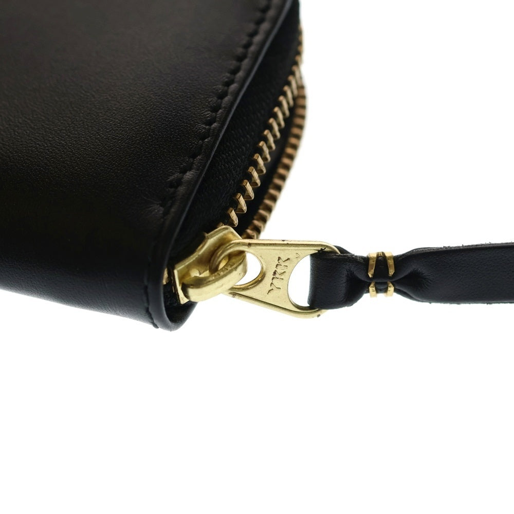COMME des GARCONS(コムデギャルソン) CLASSIC LEATHER LONG WALLET クラシックレザー ラウンドジップ ロングウォレット 長財布 ブラック SA410X
