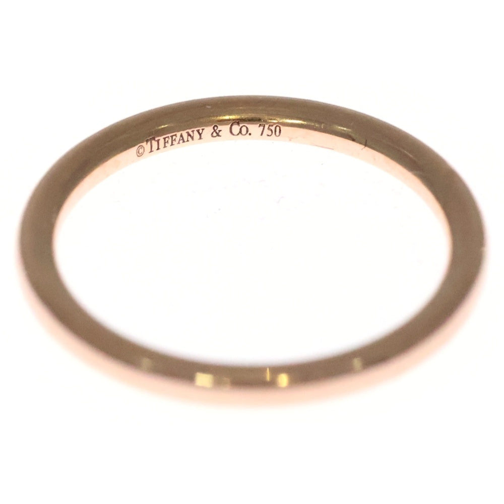 TIFFANY & Co.(ティファニー) K18YG フォーエバー ウェディング クラシックバンドリング 指輪 イエローゴールド Au750 1.57g レディース