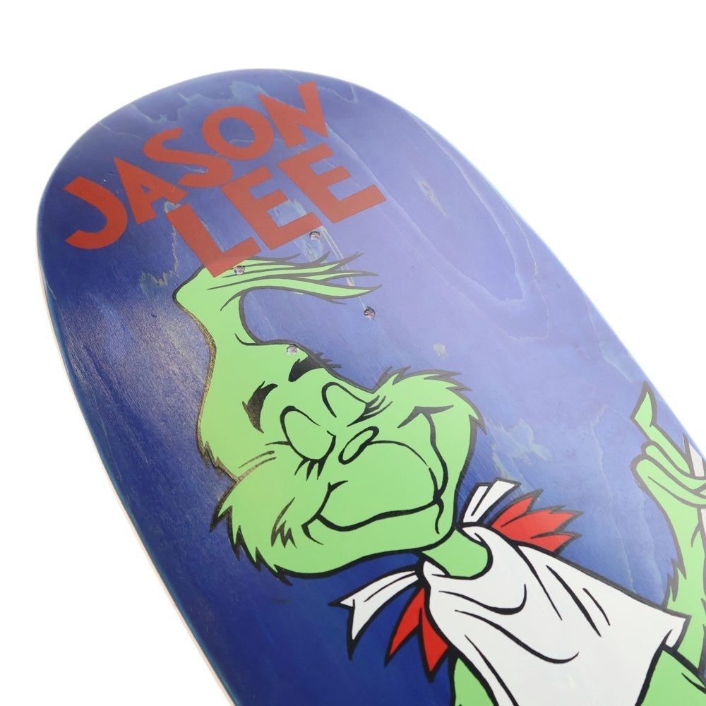 NO BRAND(ノーブランド) × Jason Lee Prime Wood LA Grinch Feast Ltd Reissue OG Shape Skateboard Deck ジェイソン・リー 復刻 グリンチ スケートボード デッキ