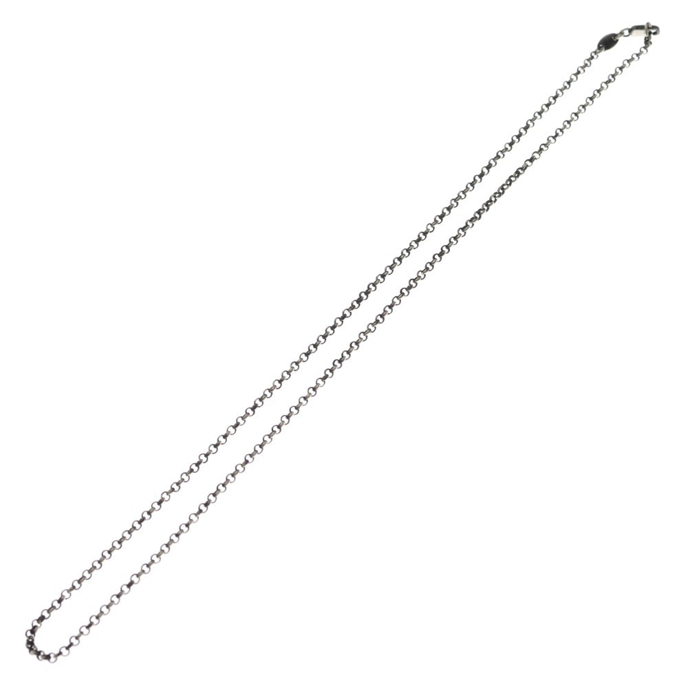 CHROME HEARTS(クロムハーツ) NECKCHAIN R18 ロールチェーンネックレス 18inch シルバー BCA083