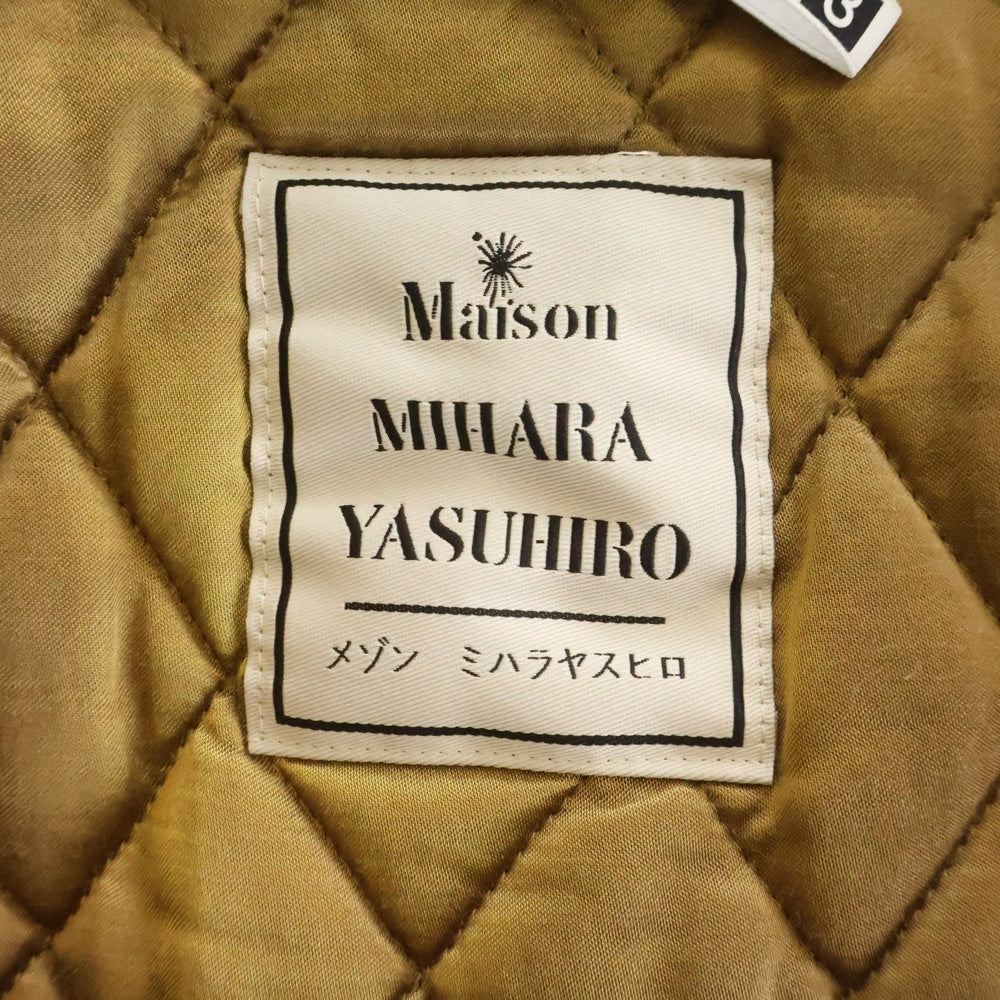 MAISON MIHARAYASUHIRO(メゾンミハラヤスヒロ) 24AW Souvenir Jacket スーベニアジャケット スカジャン ブラック/ホワイト J13BL141