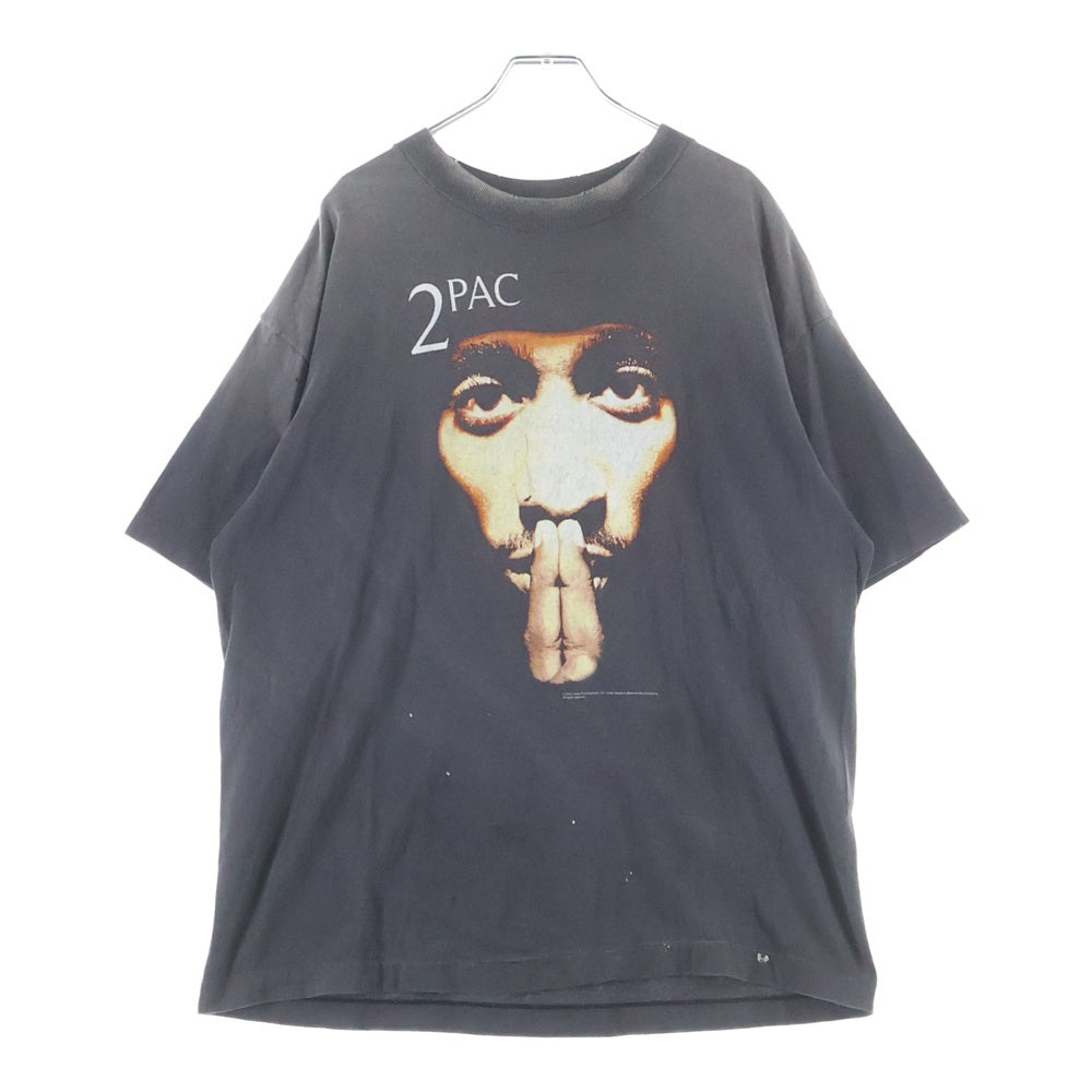 SAINT MICHAEL(セントマイケル) 25SS 2PAC 2PC SS TEE 2パック プリントクルーネック半袖Tシャツ グレー SM-HR8-0000-C14
