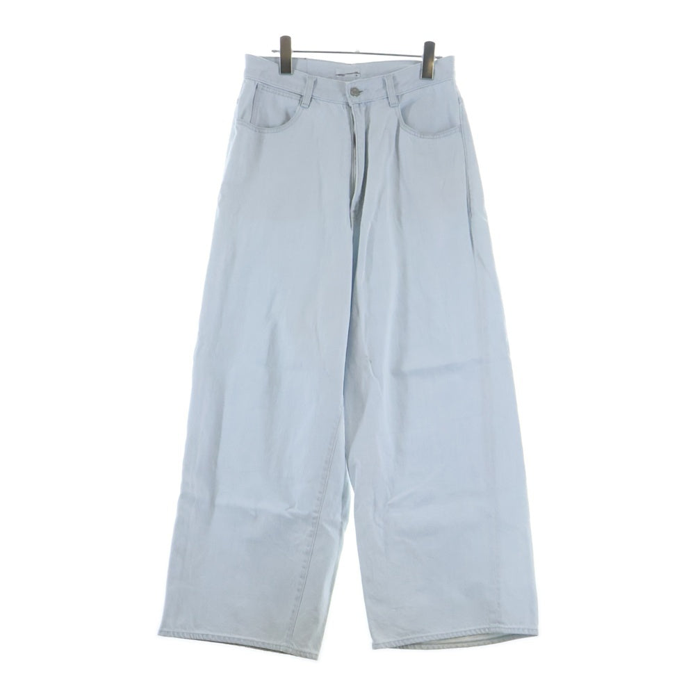 LAD MUSICIAN(ラッドミュージシャン) 12oz DENIM MULTI SILHOUETTE PANTS デニム マルチ シルエット バギーパンツ ライトブルー 2223-503