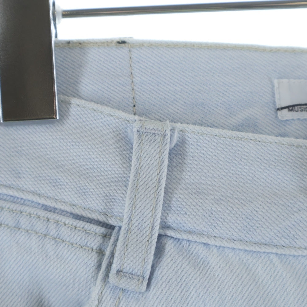 LAD MUSICIAN(ラッドミュージシャン) 12oz DENIM MULTI SILHOUETTE PANTS デニム マルチ シルエット バギーパンツ ライトブルー 2223-503