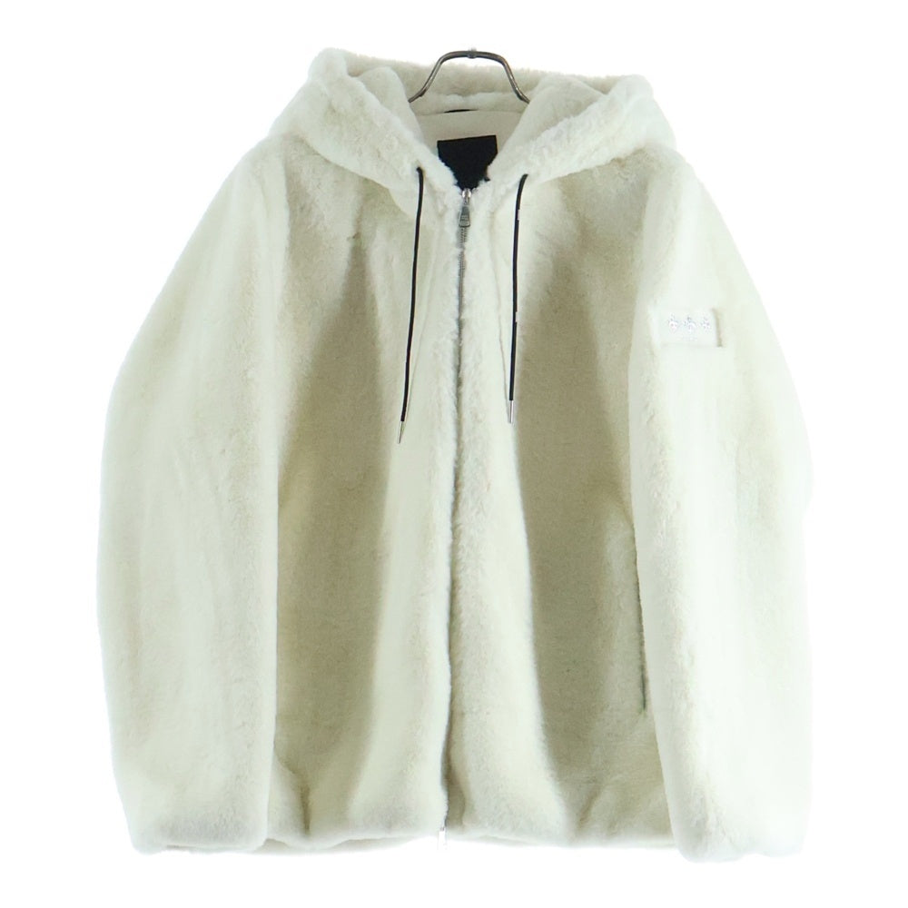 TATRAS(タトラス) Bomos Boa Blouson ボモス ボア フーデッド ジップアップ ブルゾン ホワイト MTAT24A4858-L
