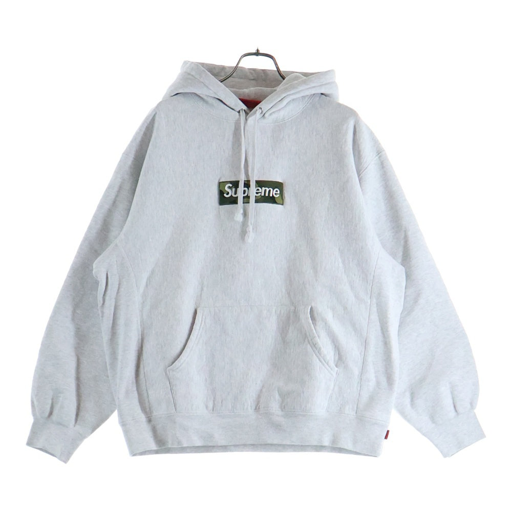 SUPREME(シュプリーム) 23AW Box Logo Hooded Sweatshirt Camo ボックスロゴ フーディーパーカー グレー