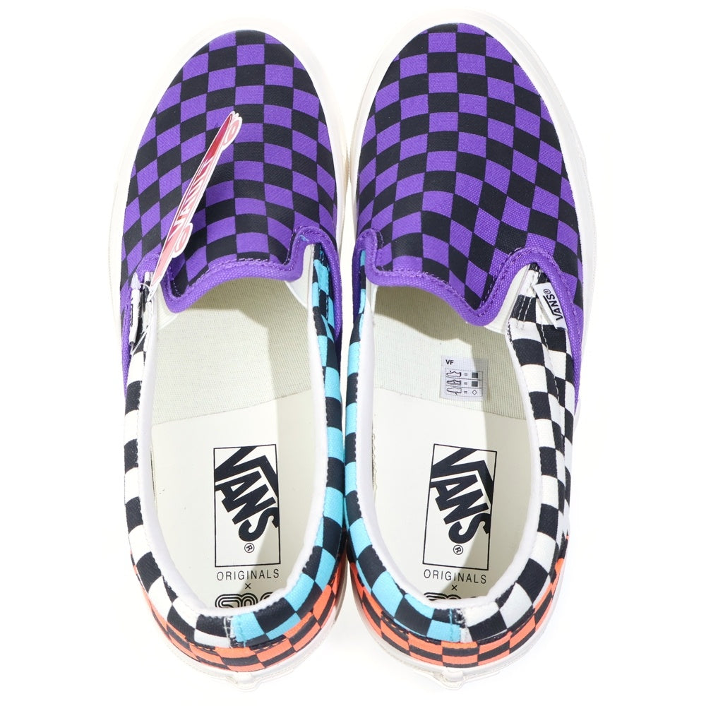 VANS(ヴァンズ) ×SNS Vault Og Classic Slip-O エスエヌエス ボルト クラシック チェッカーボード スリッポン ローカットスニーカー マルチ US9.5/27.5cm VN0A45JK01M1