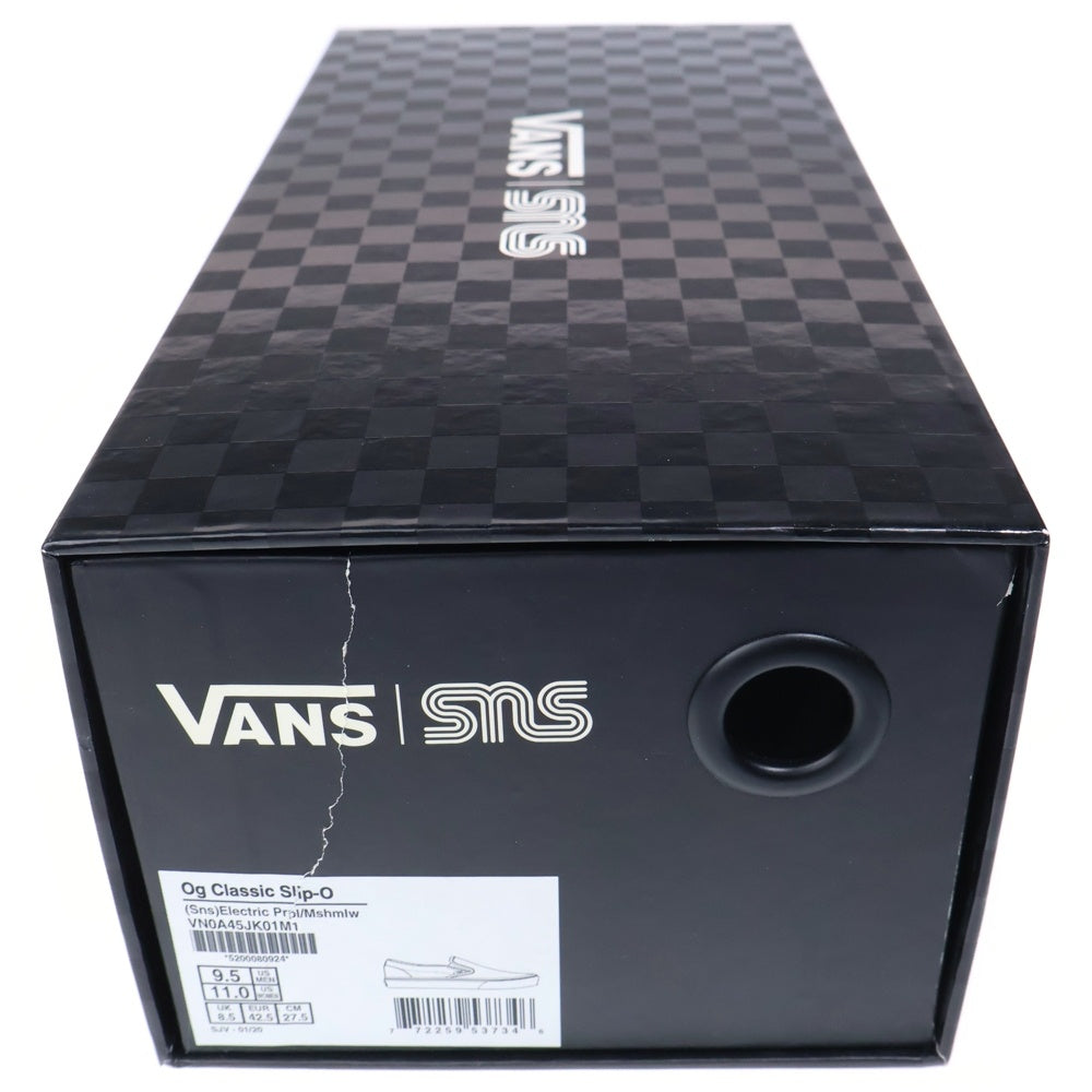VANS(ヴァンズ) ×SNS Vault Og Classic Slip-O エスエヌエス ボルト クラシック チェッカーボード スリッポン ローカットスニーカー マルチ US9.5/27.5cm VN0A45JK01M1