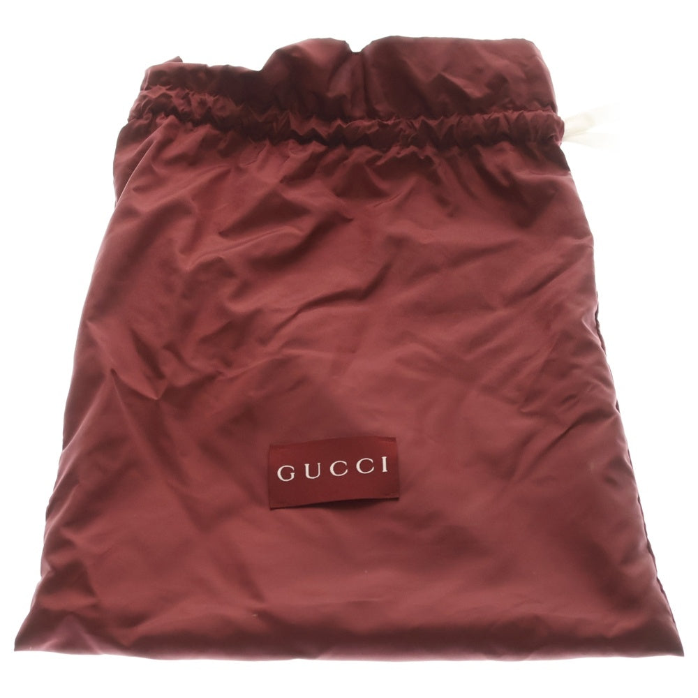GUCCI(グッチ) 24SS GG Canvas Small Bucket Crossbody Bag GGキャンバス ミニバケット レザー ショルダーバッグ ベージュ/ネイビー 782919 レディース