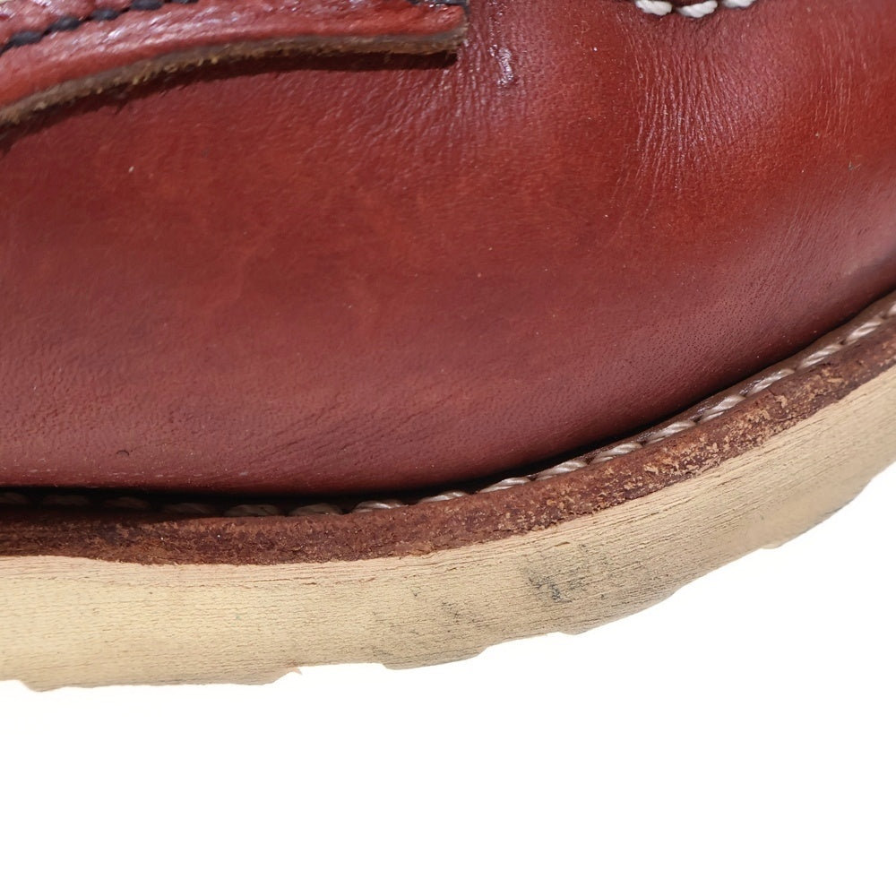 RED WING(レッド ウイング) HERITAGE 6INCH MOC TOE SMITH ヘリテージ モック トゥ スミスレザー ブーツ ブラウン 9106