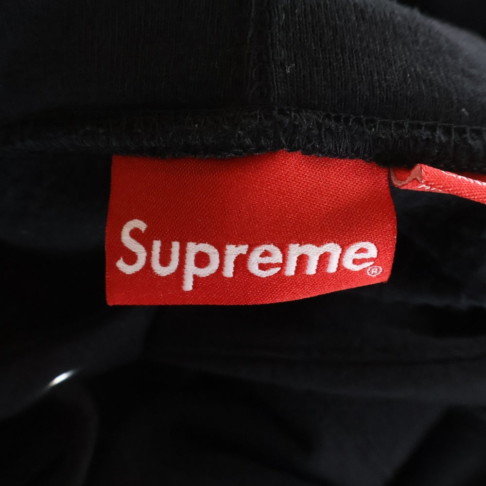 SUPREME(シュプリーム) 23SS World Wide Hooded Sweatshirt ワールドワイド フーデッド シャツ ブラック