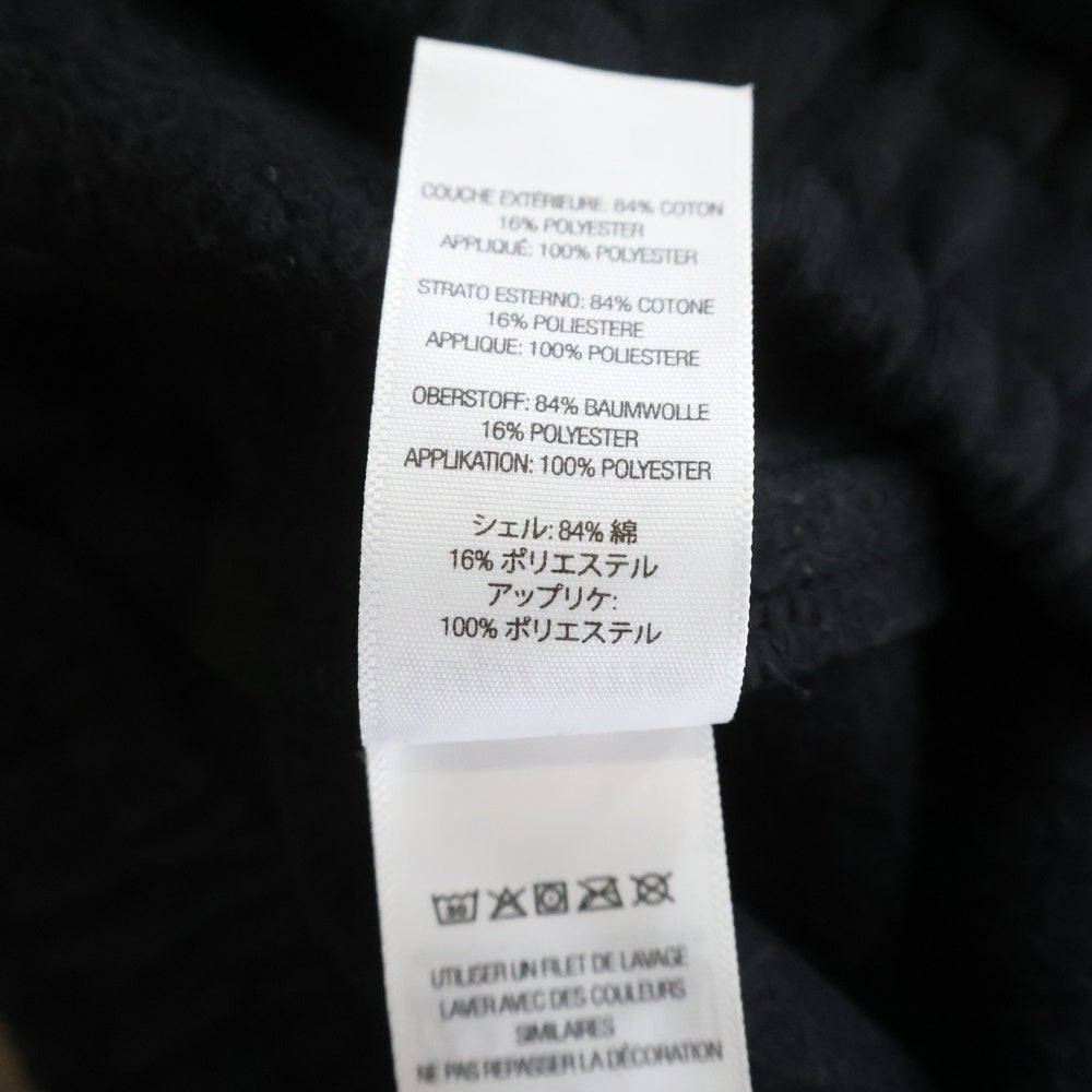 SUPREME(シュプリーム) 25AW Satin Applique Sweatpants サテンロゴスウェットパンツ ブラック