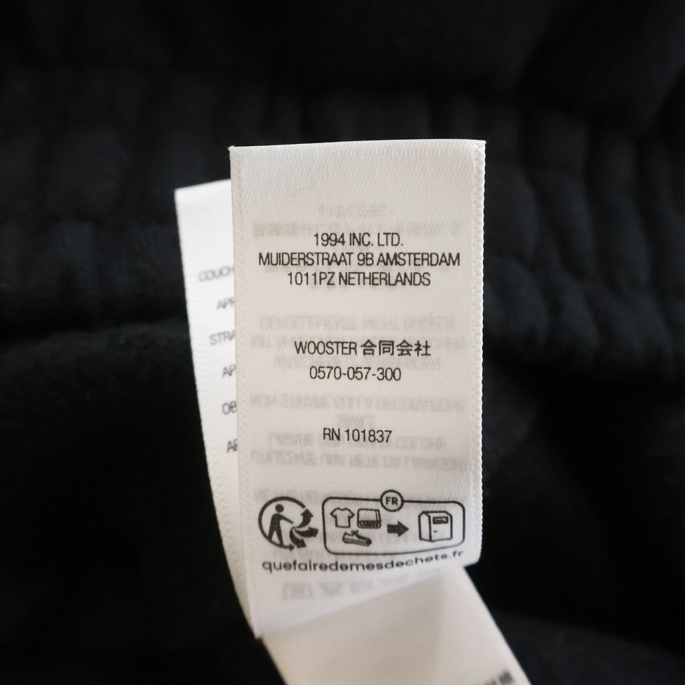 SUPREME(シュプリーム) 25AW Satin Applique Sweatpants サテンロゴスウェットパンツ ブラック