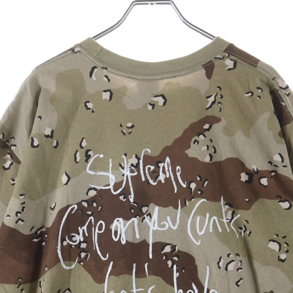 SUPREME(シュプリーム) 25SS Aphex Twin Windowlicker Tee エイフェックス ツイン ウィンドウリッカー フォトプリント カモ柄 クルーネック 半袖Tシャツ カットソー カーキ