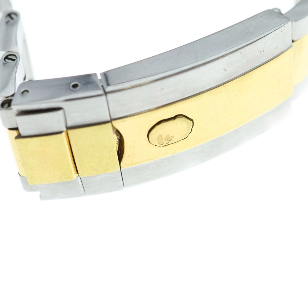 A BATHING APE(アベイシングエイプ) TYPE 1 BAPEX タイプ1 ベイペックス サルマリーナ 自動巻き 腕時計 青文字盤 シルバー/ゴールド T001