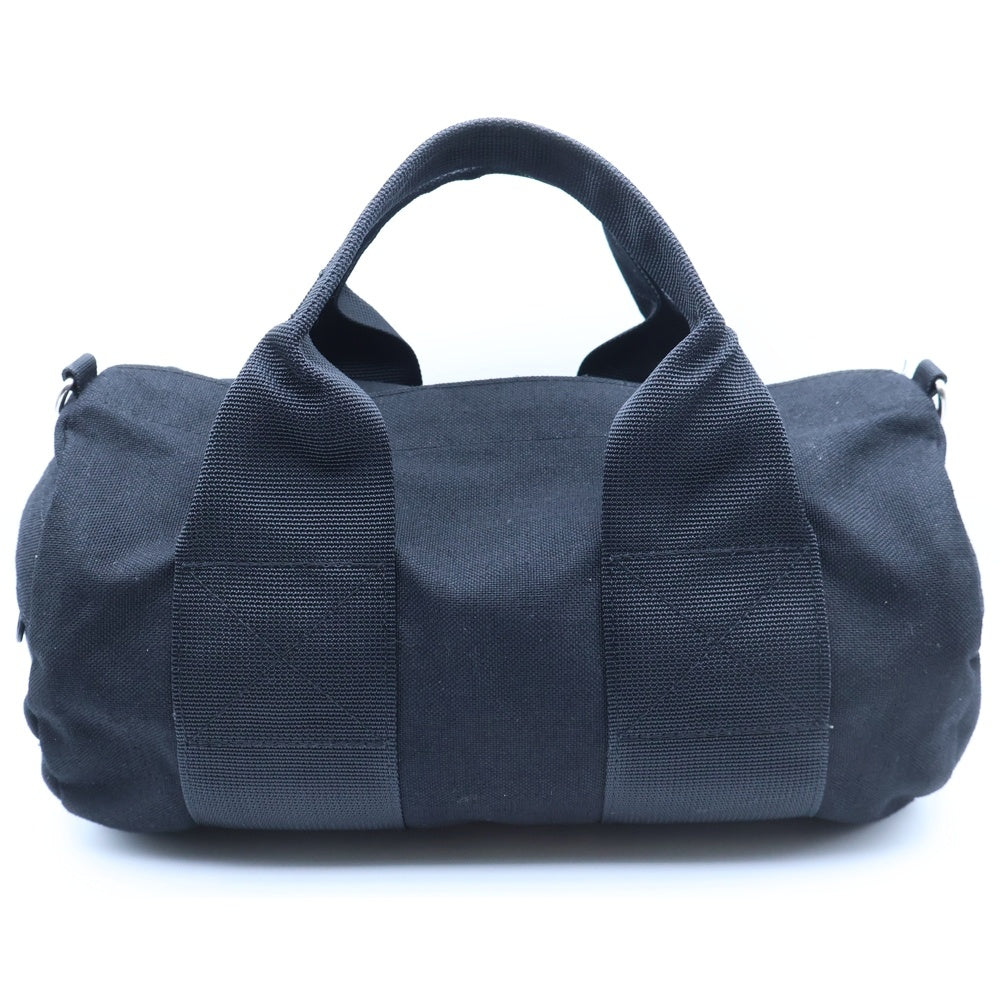COMME des GARCONS HOMME PLUS(コムデギャルソンオムプリュス) 2WAY DUFFLE BAG ナイロン キャンバス ダッフル ショルダー ハンドバッグ ブラック PZ-K 208