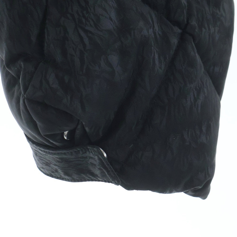 BREATH(ブレス) 25AW FAUX LEATHER SHINY QUILTING DOWN JACKET キルティング ダウンジャケット ブラック BR25AW-00019
