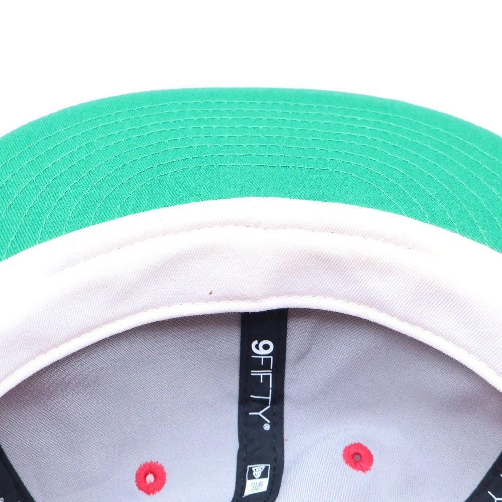 SAINT MICHAEL(セントマイケル) 24SS × New Era MX Cap ニューエラ MX刺繍 ベースボールキャップ 帽子 レッド