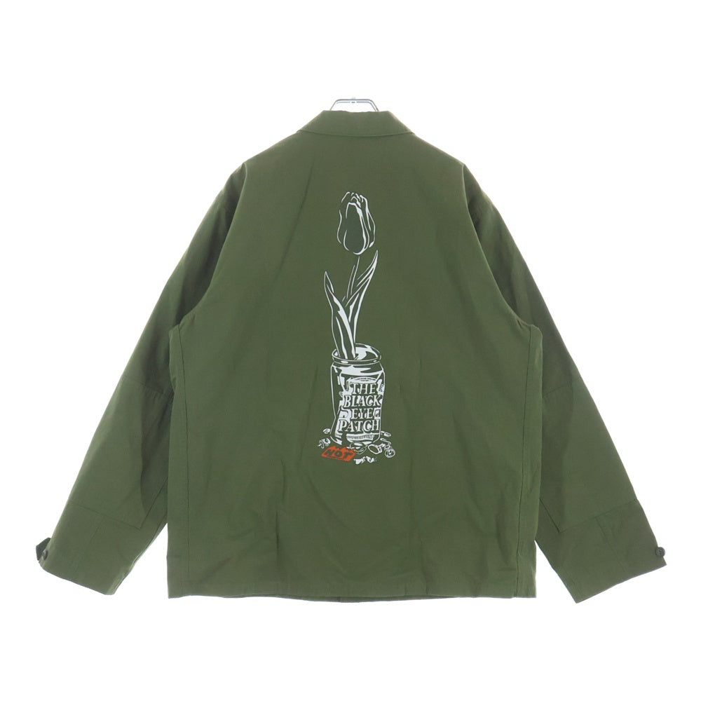 THE BLACK EYE PATCH(ブラックアイパッチ) 21SS × Wasted Youth BDU JACKET VERDY ウェステッドユース ビーディーユー ワークジャケット ヴェルディ カーキ