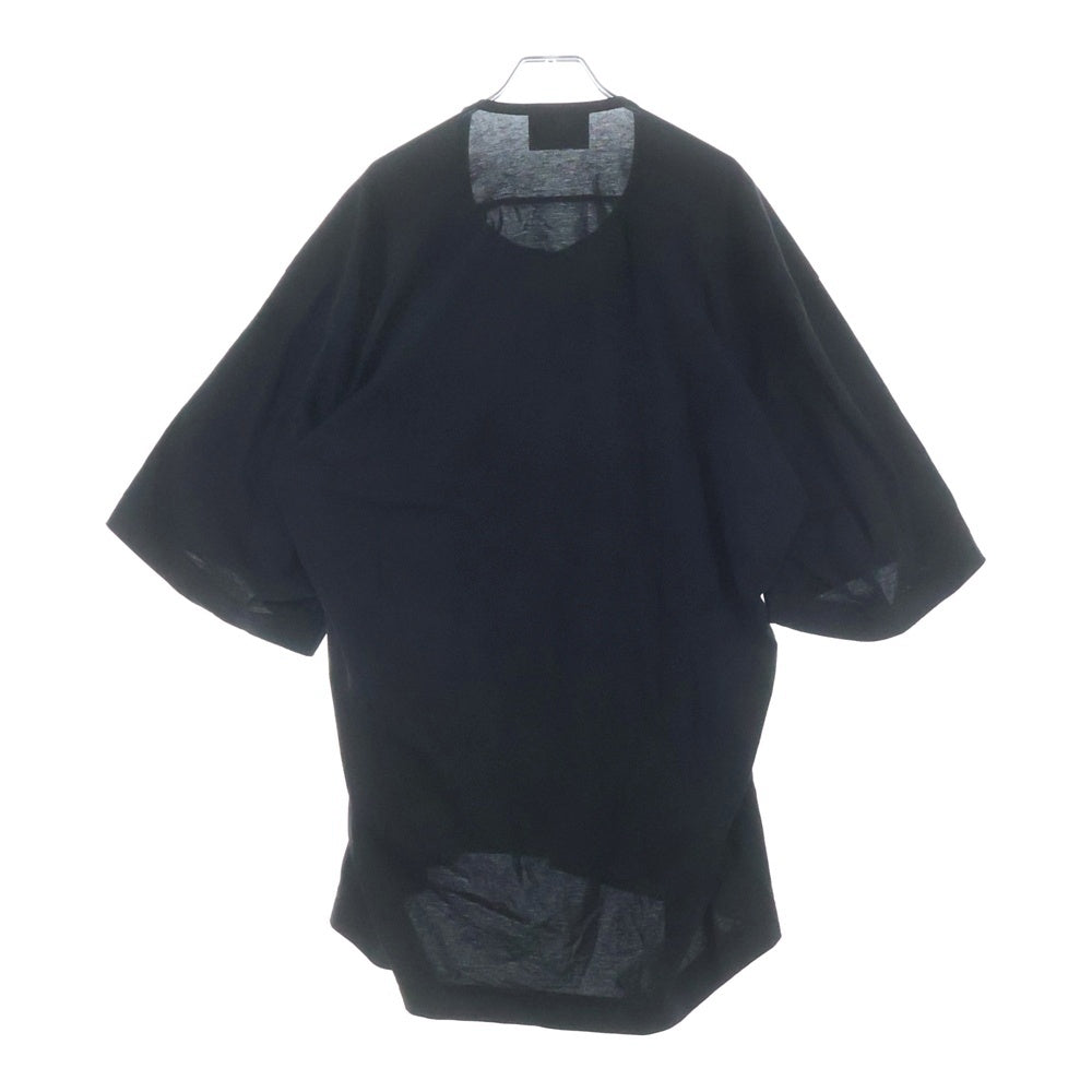 Vivienne Westwood MAN(ヴィヴィアンウエストウッドマン) ロゴプリント オーバーサイズ 半袖Tシャツ ブラック VW-LP-89768