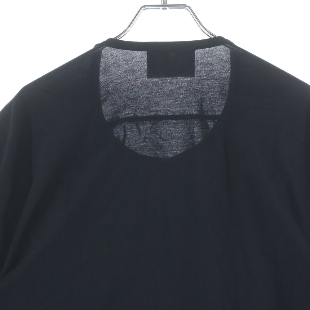 Vivienne Westwood MAN(ヴィヴィアンウエストウッドマン) ロゴプリント オーバーサイズ 半袖Tシャツ ブラック VW-LP-89768