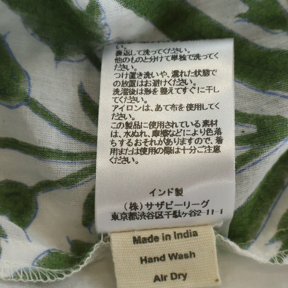 RON HERMAN(ロンハーマン) ×SZ Blockprints Silk Jodhpur Dress エスゼットブロックプリント シルク ジョドプル ドレス ワンピース マルチ レディース