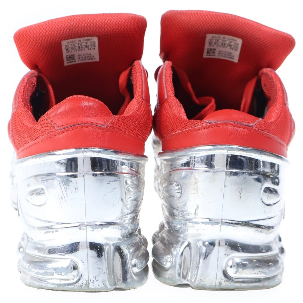 adidas(アディダス) ×RAF SIMONS Ozweego ラフシモンズ オズウィーゴ ローカットスニーカー シルバー/レッド US10/28cm EE7948