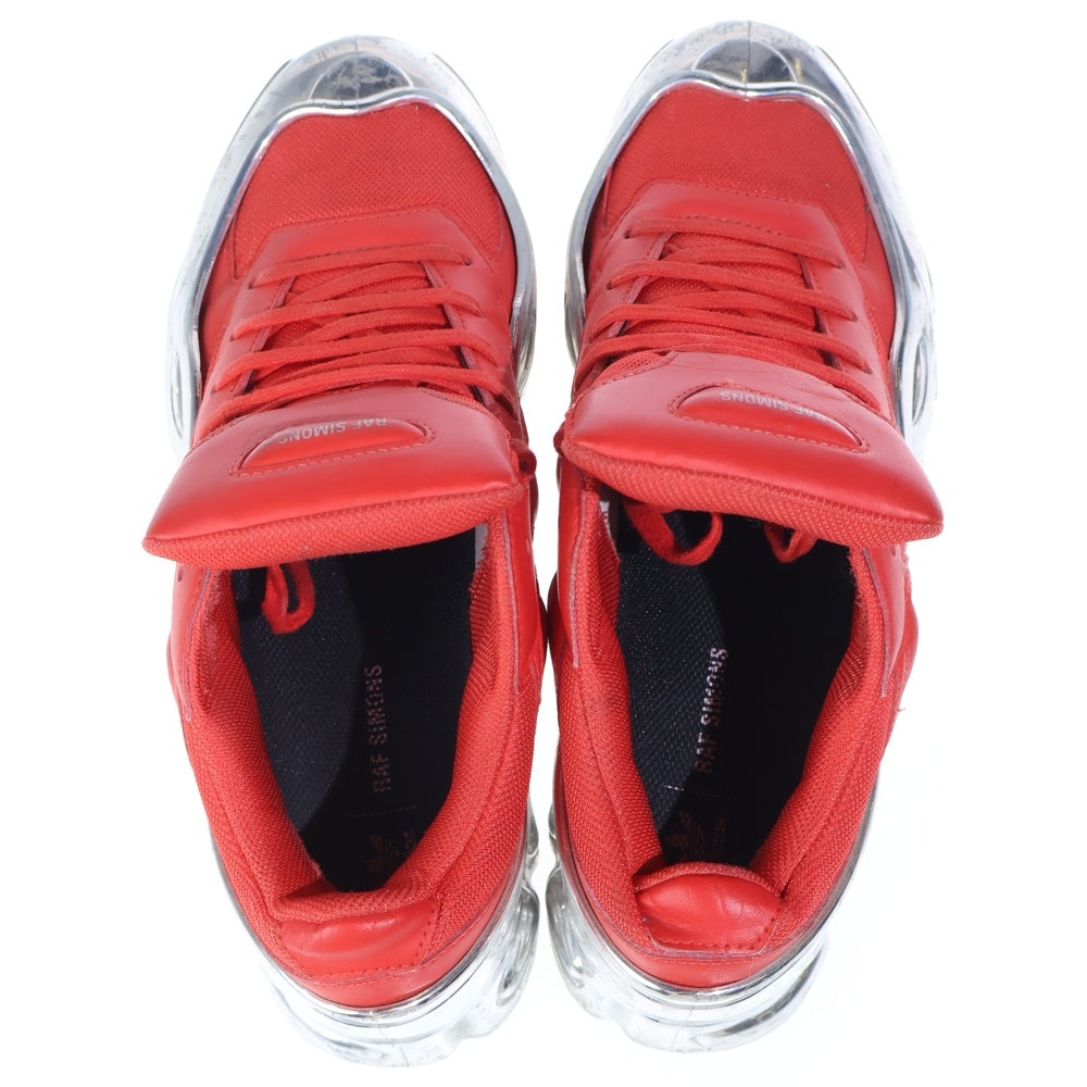 adidas(アディダス) ×RAF SIMONS Ozweego ラフシモンズ オズウィーゴ ローカットスニーカー シルバー/レッド US10/28cm EE7948