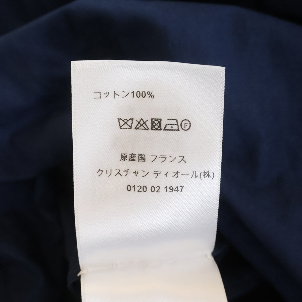 Christian Dior(クリスチャンディオール) 22SS トワルドゥジュイ インナー付き 総柄 ドレス ワンピース ネイビー 221R84A3846 レディース