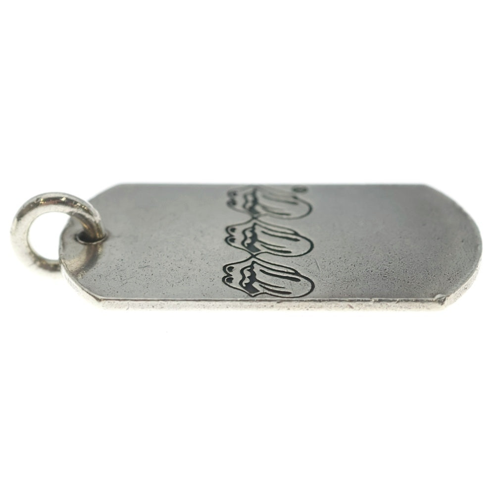 CHROME HEARTS(クロムハーツ) ×Rolling Stone Dog Tag Pendant Top シルバー