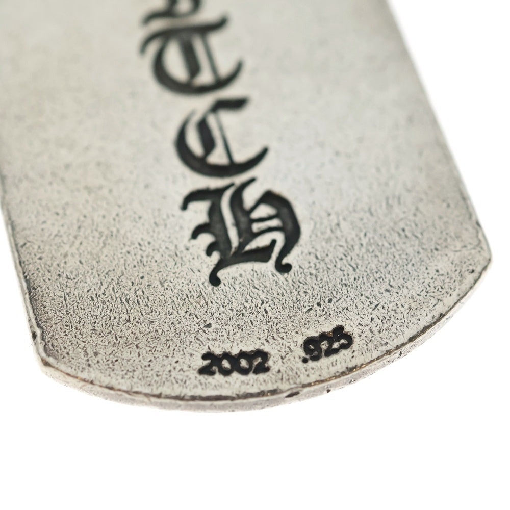 CHROME HEARTS(クロムハーツ) ×Rolling Stone Dog Tag Pendant Top シルバー