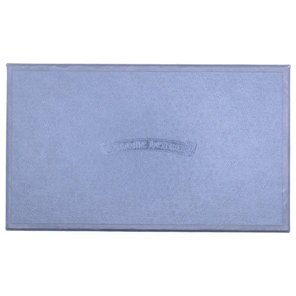 CHROME HEARTS(クロムハーツ) REC F ZIP QUILTED WALLET セメタリークロス キルティング レザーウォレット 財布 ブラック