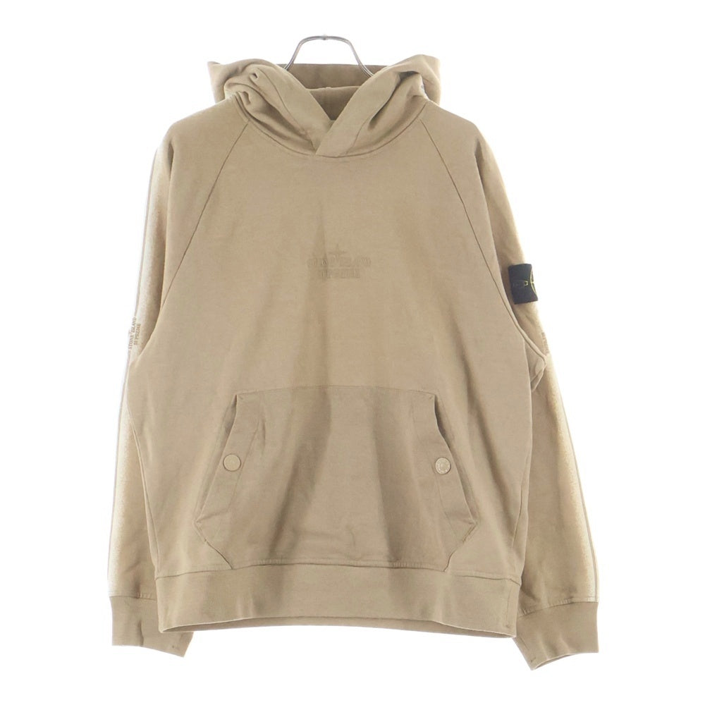 SUPREME(シュプリーム) 22SS × STONE ISLAND Stripe Hooded Sweatshirt ストーンアイランド ストライプ プルオーバーパーカーフーディー ベージュ 7625601S2